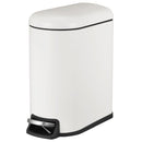 Papelero 5 Litros Metal Blanco Mate