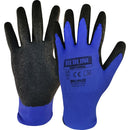 Guantes Pack 4 Pares Multiuso De Latex Talla Unica Negro