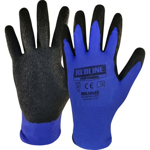 Guantes Pack 4 Pares Multiuso De Latex Talla Unica Negro