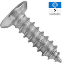 Tornillo Roscalata Metal 1/2 4.1 mm 5 unidad(es).....