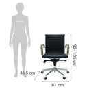 Silla Pc Bishop Negro