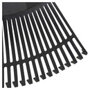 Barrehojas 26 dientes de plastico Negro