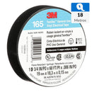 Pack Cinta Aisladora Electrica Uso General 19 Mm X 18 M Negr