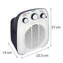 Estufa Turbo Calefactor Aire Forzado Tc-2200Vt Gris/Blanco