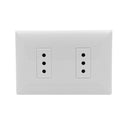 Enchufe 10A Duplex S17 Blanco