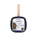 Sarten Grill 28 Cm Aluminio Forjado Negro