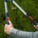 Tijeron cortacesped extensible de metal celeste