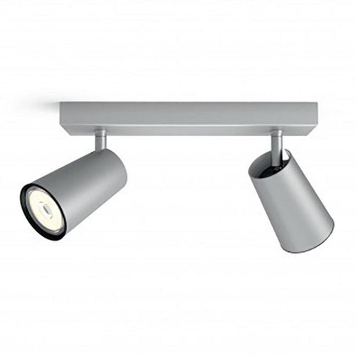 Foco Spot x2 gris GU10