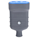 Enchufe Hembra Volante 2P+T 10 A 16 A Negro