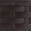 Plato Redondo Para Macetero Ratan 25 Cm Jardin