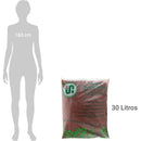 Mulch decorativo saco 30 litros cafe