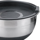 Bowl Con Tapa Acero Inoxidable Redonda 24X24 Cm Plateado