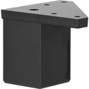 Pata cuadrada abs negro 40x60 mm