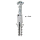 Tarugo + Tornillo 5mm 20 unidades
