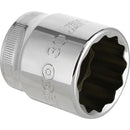 Dado poligonal 1/2x30 mm acero