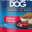 Alimento humedo para perro adulto 315 gr carne