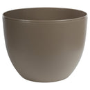 Macetero Siena de Plastico 40x40 cm Taupe