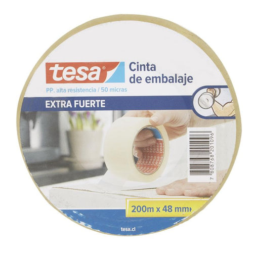 Cinta para embalaje extra fuerte 48 mm 200 m