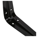 Soporte escuadra para repisa metal 13x15 cm negro