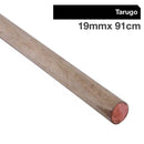 Tarugo Madera 19Mmx91Cm Rojo