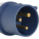 Enchufe industrial macho volante 32 A 2P+T 220V IP44