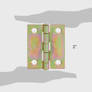 Set Bisagras L38 2 Zincado 2 un