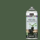 Pintura Esmalte Base Agua Spray 0.4 l Mate verde