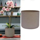 Macetero Denver de Plastico 18x17 cm Beige