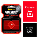 Cuadros Doble Faz Scotch-Mount Extrema 25.4 Mm X 76.2 Mm