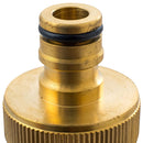 Conector para manguera 1/2 de bronce.