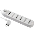 Alargador Con Switch 6 Toma(S) 3 M Blanco