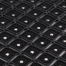 Limpiapies Ondas 44x64 cm PVC Negro