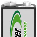 Pila Recargable 9V Energizer.