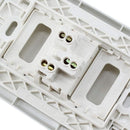 Interruptor conmutador 9/24 10 A Clio Gris