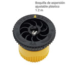 Boquilla de aspersion ajustable plastico 1,2 m