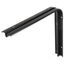 Soporte para repisa metal 25x30 cm negro