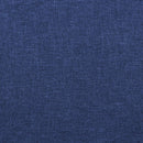 Pouf plegable azul 38x38x38 cm