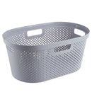Cesto de ropa gris 40 l