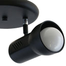 Barra Led R63 2 Luces Metal Negro.