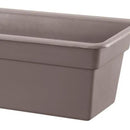 Jardinera de Plastico 19x15 cm taupe.