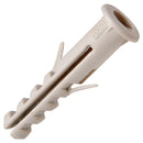 Tarugo de nylon con tope M6 100 unidades