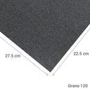 Lija Norton P/Fierros Y Metales Grano 120 Oxido 22.5X27.5Cm