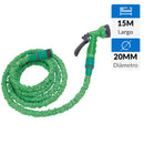 Manguera extensible con accesorios 15 m