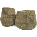 Canasto Decorativo Hierba Marina 35X45 Cm