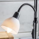 Lampara de Pie 173 cm 2 Luces 60 W