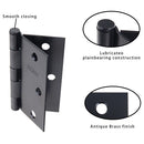 Pack 3 Unidades Bisagra3,5X3,5 Negro