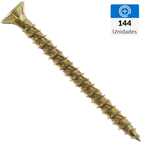 Tornillo Turbo screw Madera Madera 40 mm 3.5 mm 144 unidad(es)