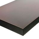 Repisa Melamina 1 Nivel(Es) 25X120X3.8 Cm Negro