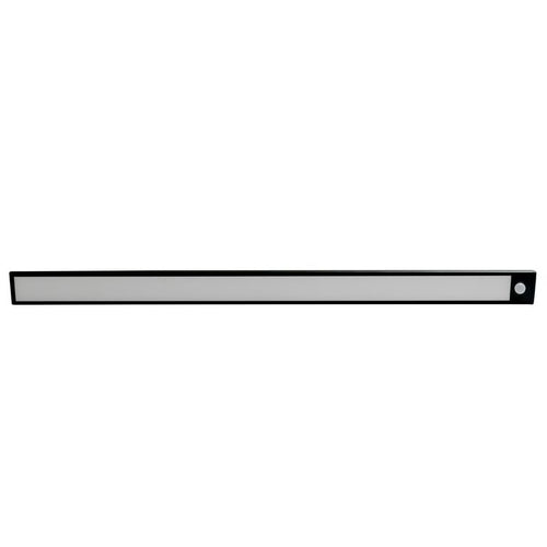 Luminaria Ultrafina Cocina Closet Sensor 60Cm Negro Recargab