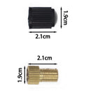 Set 4 adaptadores valvula presta